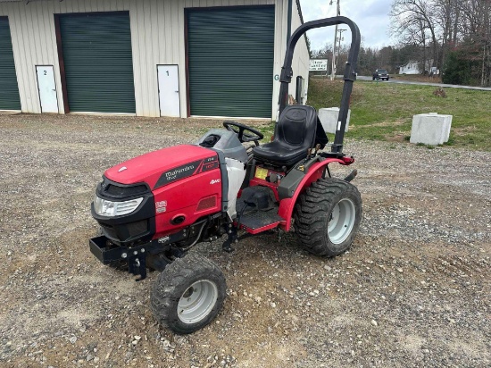 Mahindra 24 HST 4x4 Tractor with Belly Mower