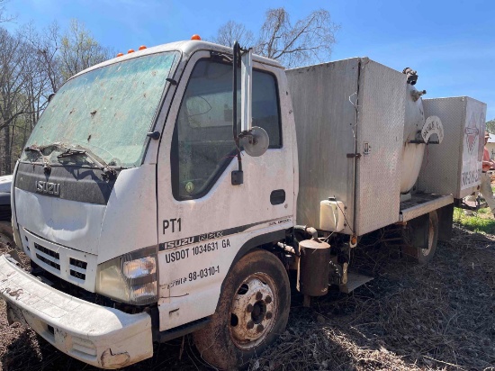 INOP/NON-RUNNING 2006 Isuzu NQR Truck, VIN # JALE5B16967300138