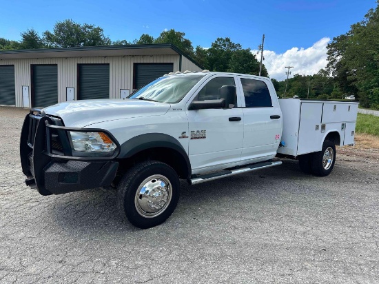 2017 Ram 5500 4x4 Utility Truck, VIN # 3C7WRNEL7HG551780