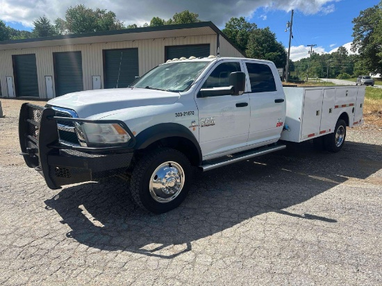 2015 Ram 5500 4x4 Utility Truck, VIN # 3C7WRNFL0FG519443
