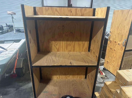 Rolling Wooden Rack