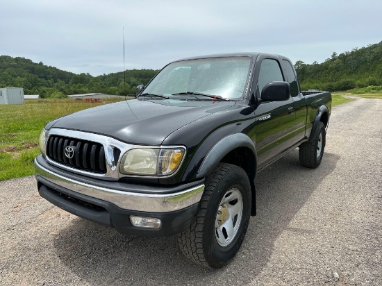 2002 Toyota Tacoma Pickup Truck, VIN # 5TESN92N52Z023221