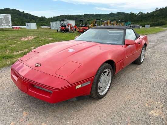 1989 Chevrolet Corvette Passenger Car, VIN # 1G1YY318XK5111655