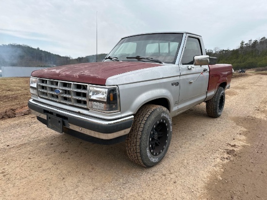 1990 Ford Ranger 4x4 Pickup Truck, VIN # 1FTCR11TXLUC19238