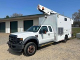 2010 Ford F-550 Bucket Truck, VIN # 1FDAX5GR9AEA21656
