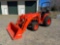 2021 Kubota L2501D 4x4 Tractor with Loader