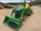 John Deere 1025R 4x4 Tractor with Loader