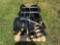 New/Unused 7 Piece Attachment Set For AGT/CFG Mini Excavator