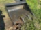 New/Unused 36in Mini Skidsteer Tooth Bucket