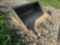 New/Unused 36in Mini Skidsteer Tooth Bucket