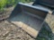 New/Unused 36in Mini Skidsteer Smooth Bucket