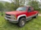 1995 Chevrolet K2500 Pickup Truck, VIN # 1GCGK29F2SE237154