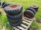 (4) 8 Lug Dual Wheels and Tires