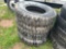 (4) Sumitomo 11.00 R22 Tires