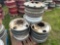 Pallet of (8) 10 Lug Misc Wheels