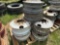 Pallet of (8) 10 Lug Misc Wheels