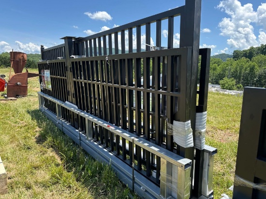 New/Unused 20ft Farm Iron Gate