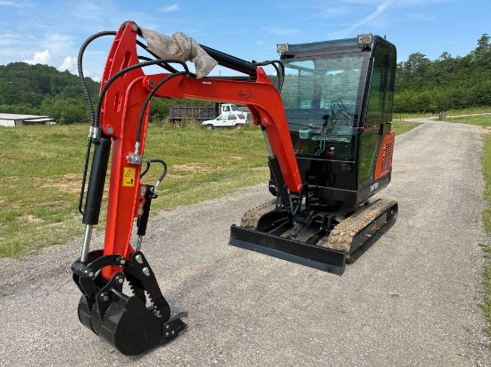 New/Unused 2025 CFG QNT50R Mini Excavator