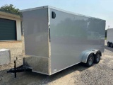 2025 High Country Cargo 7x16 Enclosed Trailer, VIN # 7FWBE1626S1035340