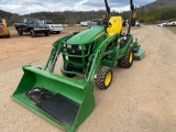 John Deere 1025R 4x4 Tractor with Loader