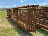 (1) HD 24ft Free Standing Corral Panel