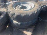 (4) Foam Filler Tires and Wheels