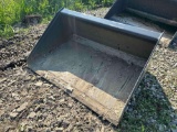 New/Unused 36in Mini Skidsteer Smooth Bucket