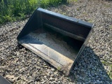 New/Unused 36in Mini Skidsteer Smooth Bucket