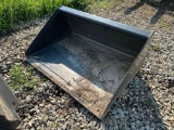 New/Unused 36in Mini Skidsteer Smooth Bucket