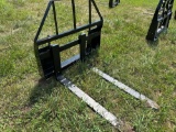 New/Unused Quick Attach Pallet Forks