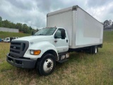 2015 Ford F-750 Box Truck, VIN # 3FRNF7FA8FV745627