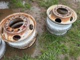 Pallet of (4) 10 Lug Misc Wheels