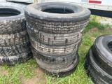 (6) Goodyear 8.25 R20 Tires