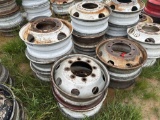 Pallet of (11) 10 Lug Misc Wheels