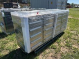 New/Unused 7ft 20 Drawer Stainless Steel Workbench