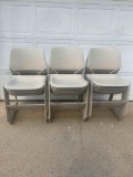 (24) Stackable Chairs