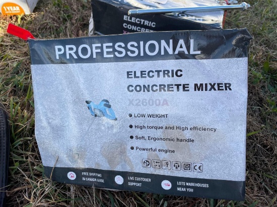 Electric Concrete Mixer