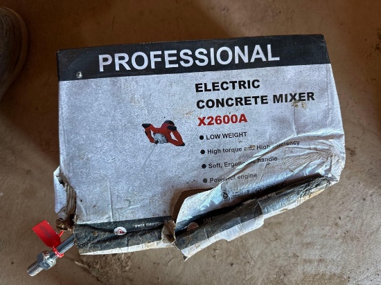 Electric Concrete Mixer