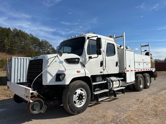 2014 Freightliner 108SD Crane Truck, VIN # 1FVHG5CY3EHFL1495