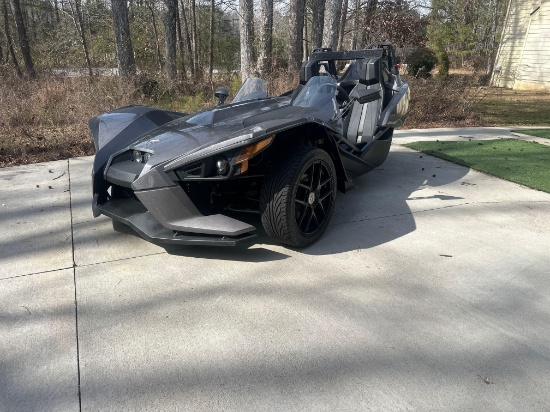 2015 Polaris Slingshot Motorcycle, VIN # 57XAASFAXF5104933