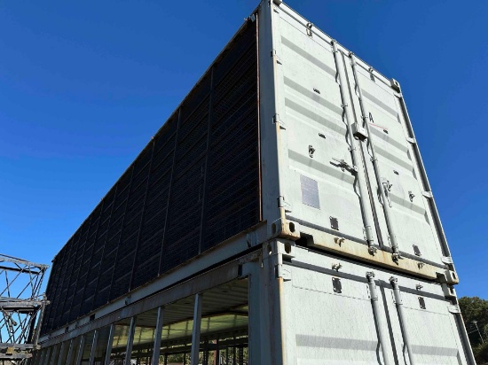 40ft Container (cutout sides with shelving)