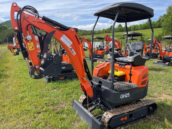 New/Unused Aboss GH25 Mini Excavator