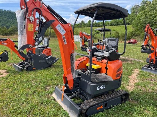 New/Unused Aboss GH25 Mini Excavator