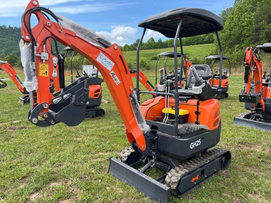 New/Unused Aboss GH25 Mini Excavator