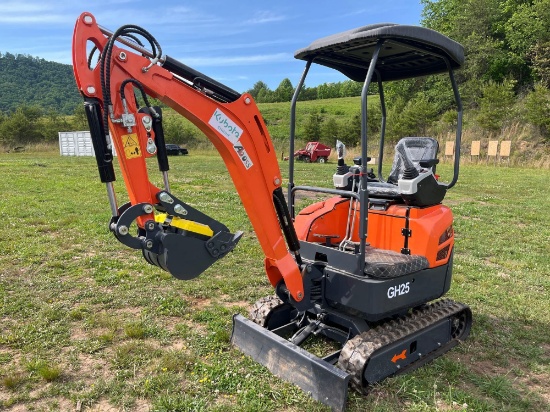 New/Unused Aboss GH25 Mini Excavator