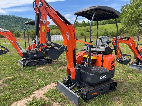 New/Unused Aboss GH20 Mini Excavator