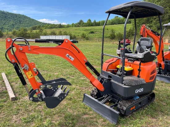 New/Unused Aboss GH20 Mini Excavator