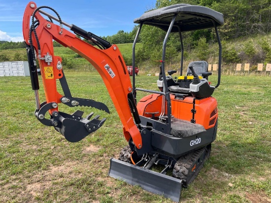 New/Unused Aboss GH20 Mini Excavator
