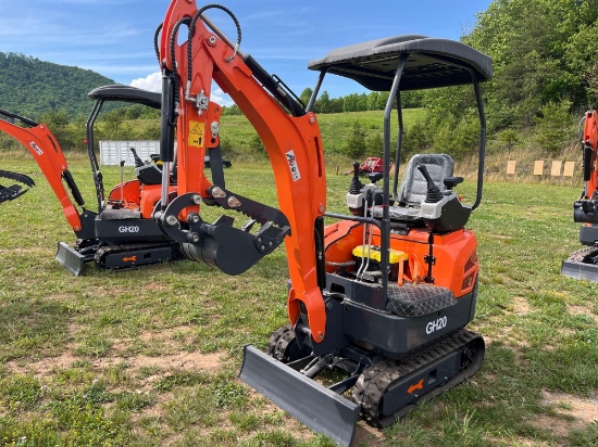 New/Unused Aboss GH20 Mini Excavator