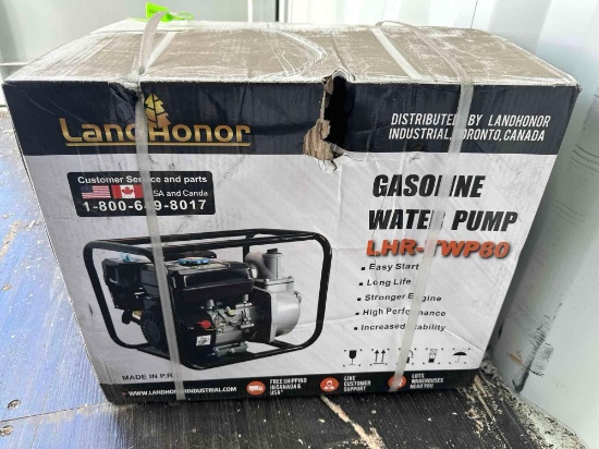 New/Unused Land Honor LHR-TWP80 Water Pump